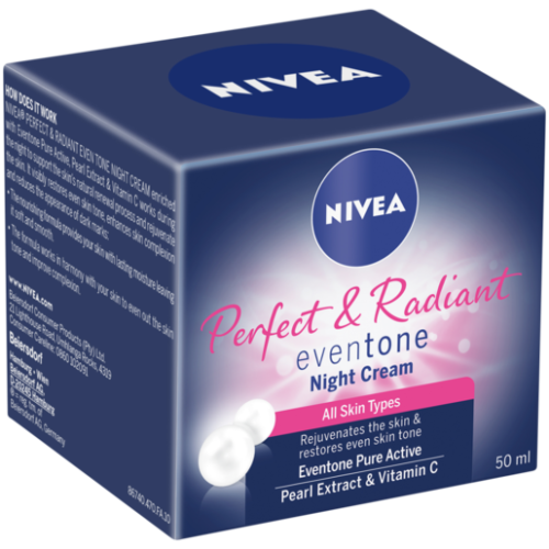 Nivea Perfect & Radiant Even Tone Night Cream 50ml