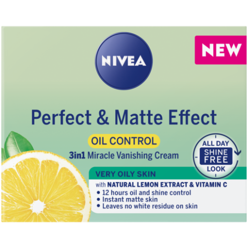 Nivea Perfect & Matte Oil Control Cream Very Oily Skin 50ml