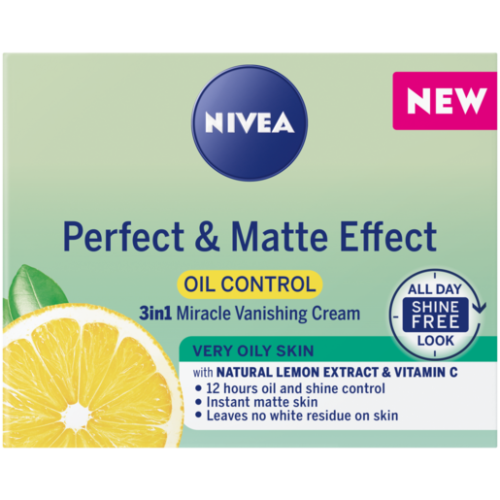 Nivea Perfect & Matte Oil Control Cream Very Oily Skin 50ml