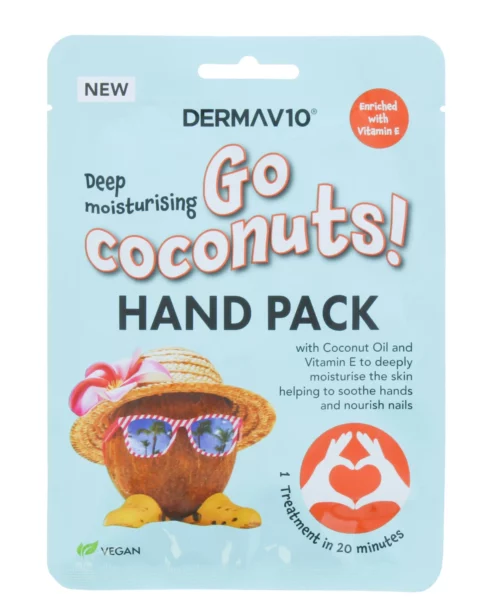 DermaV10 Go Coconuts Hand Pack