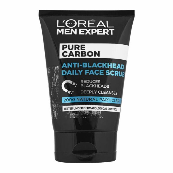 L'Oréal Men Expert Pure Carbon Anti Blackhead Face Scrub 100ml