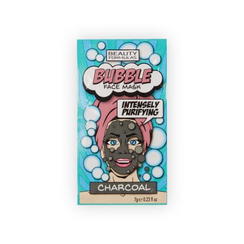 Beauty Formulas Charcoal Bubble Face Mask Intensely Purifying