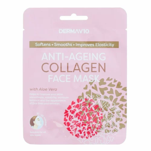 DermaV10 Anti-Ageing Collagen Face Mask