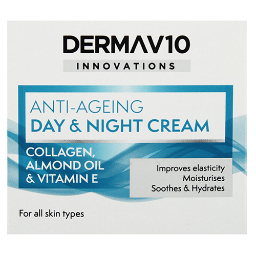 DermaV10 Anti- Ageing Day & Night Cream 50ml