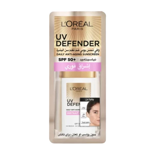 L’Oréal Uv Defender Instant Bright Spf 50+ 50ml