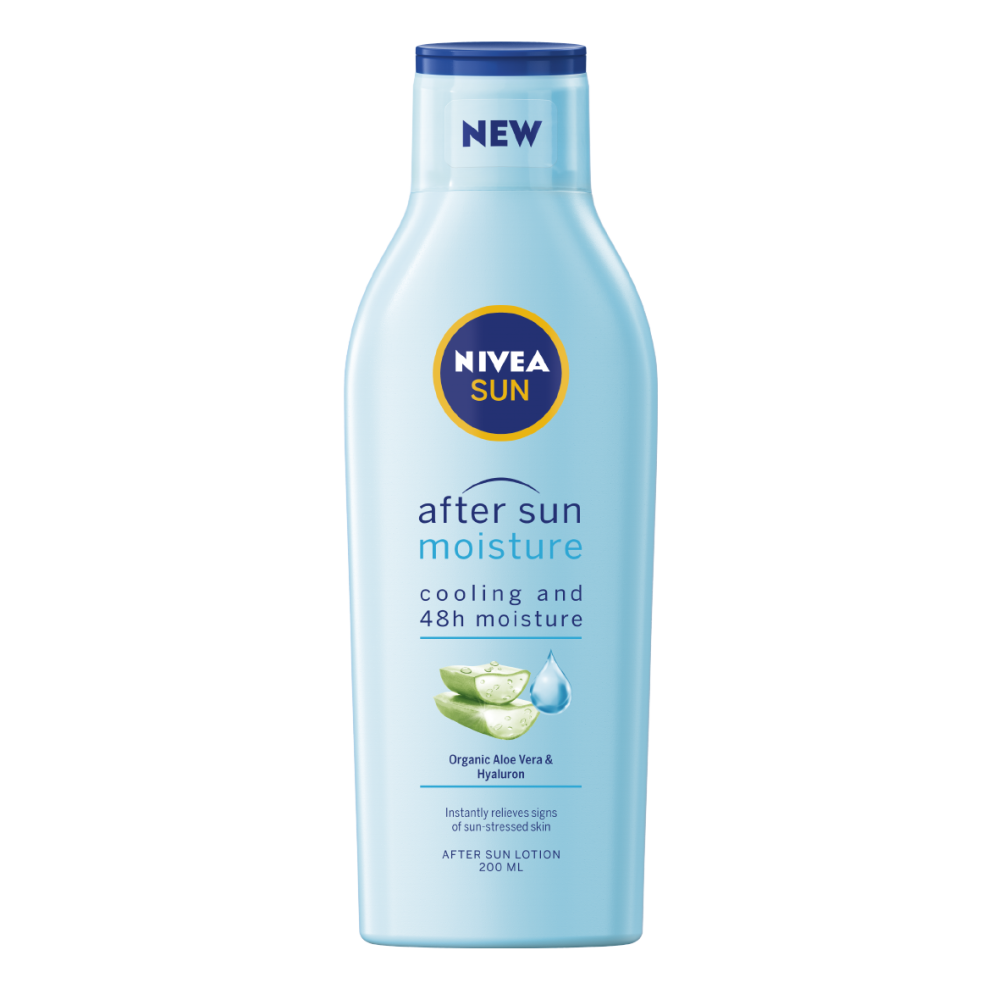 Nivea Sun Moisturizing After Sun Lotion With Aloe Vera 200ml