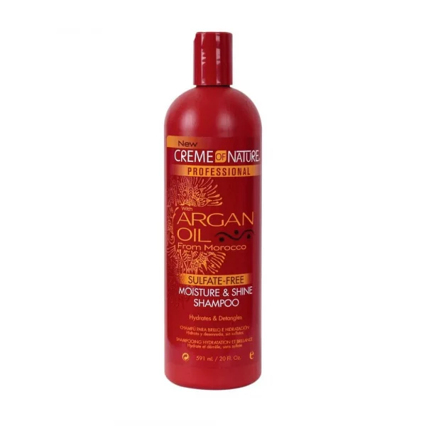 CREME OF NATURE | Argan Oil Sulfate-Free Moisture and Shine Shampoo 20oz