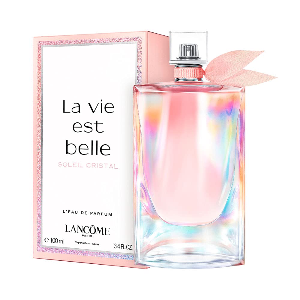 La vie est belle Soleil Cristal (Crystal Sun) eau de parfum captures the essence of a sunny summer day