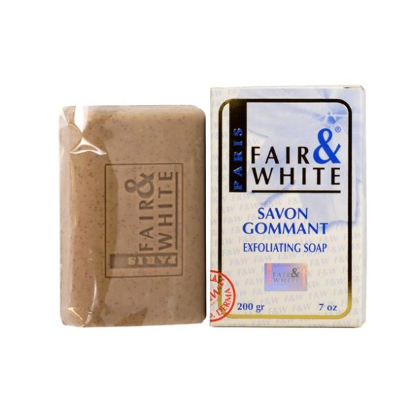 Fair & White Savon Gommant Exfoliating Soap - SuperCosmetics