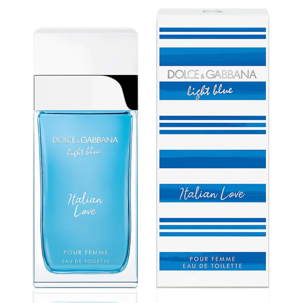 Dolce & Gabbana Light Blue Italian Love EDT For Women 100ml - Captivating Fragrance Notes