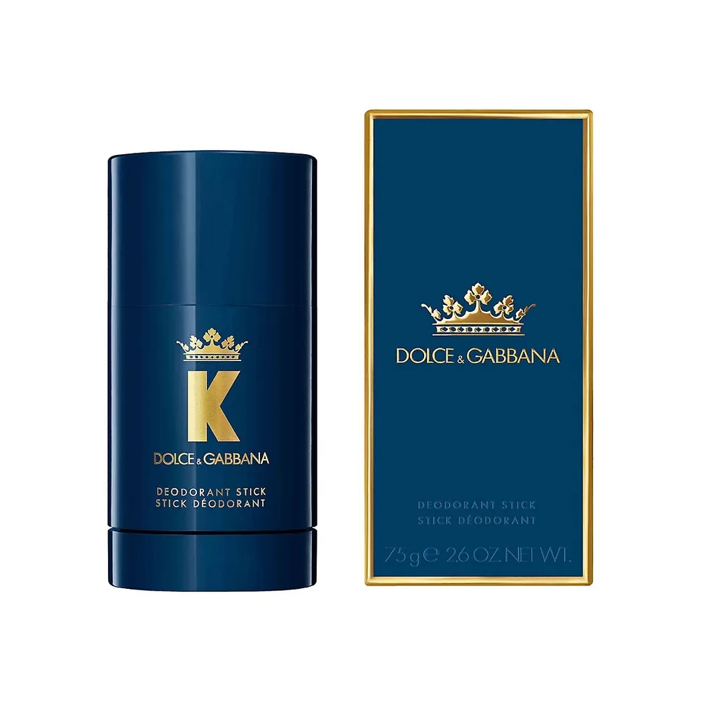 K by Dolce&Gabbana Deodorant Stick - All-Day Freshness with Citrus, Juniper, and Woods