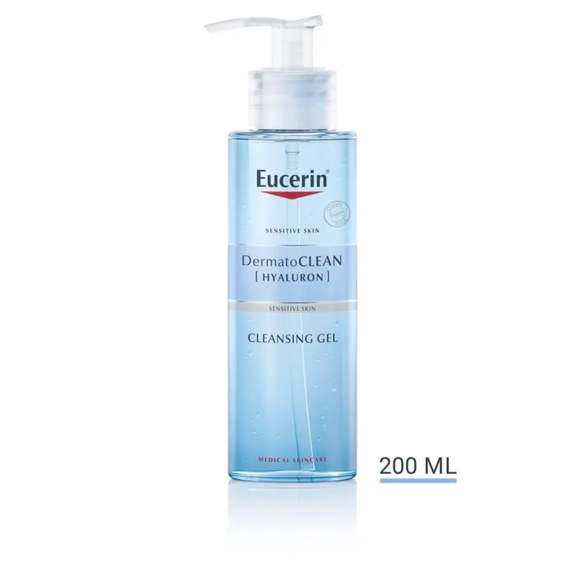 EUCERIN DERMO_PUR CLEANSING_GEL 200ML WITH_PUMP