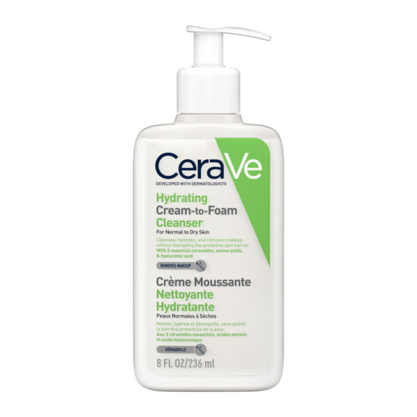 Cerave Hydrating Cream to Foam 236ml 1