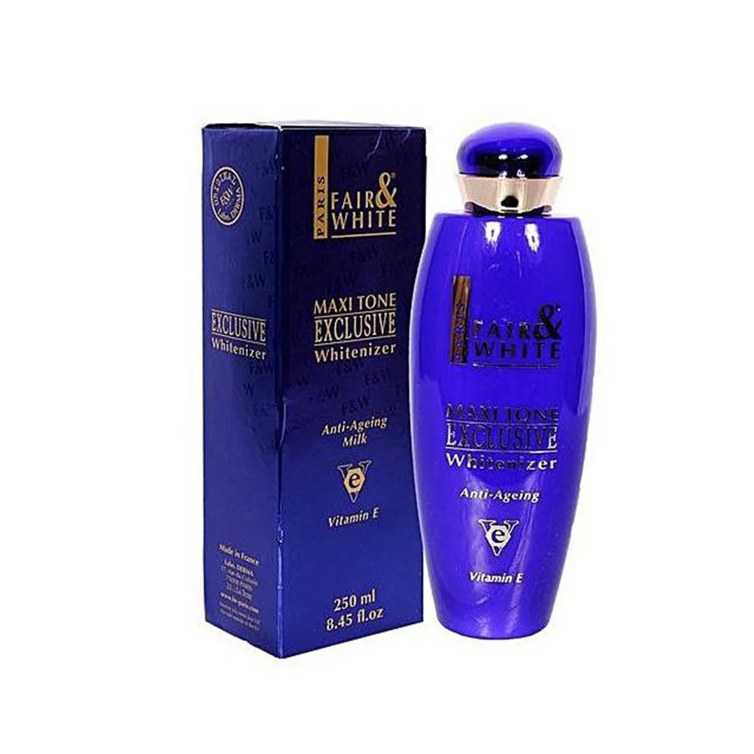 FAIR & WHITE EXCLUSIVE MAXITONE VITAMIN E ANTI-AGEING MILK